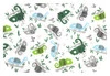 Flanelová plena - Chameleón