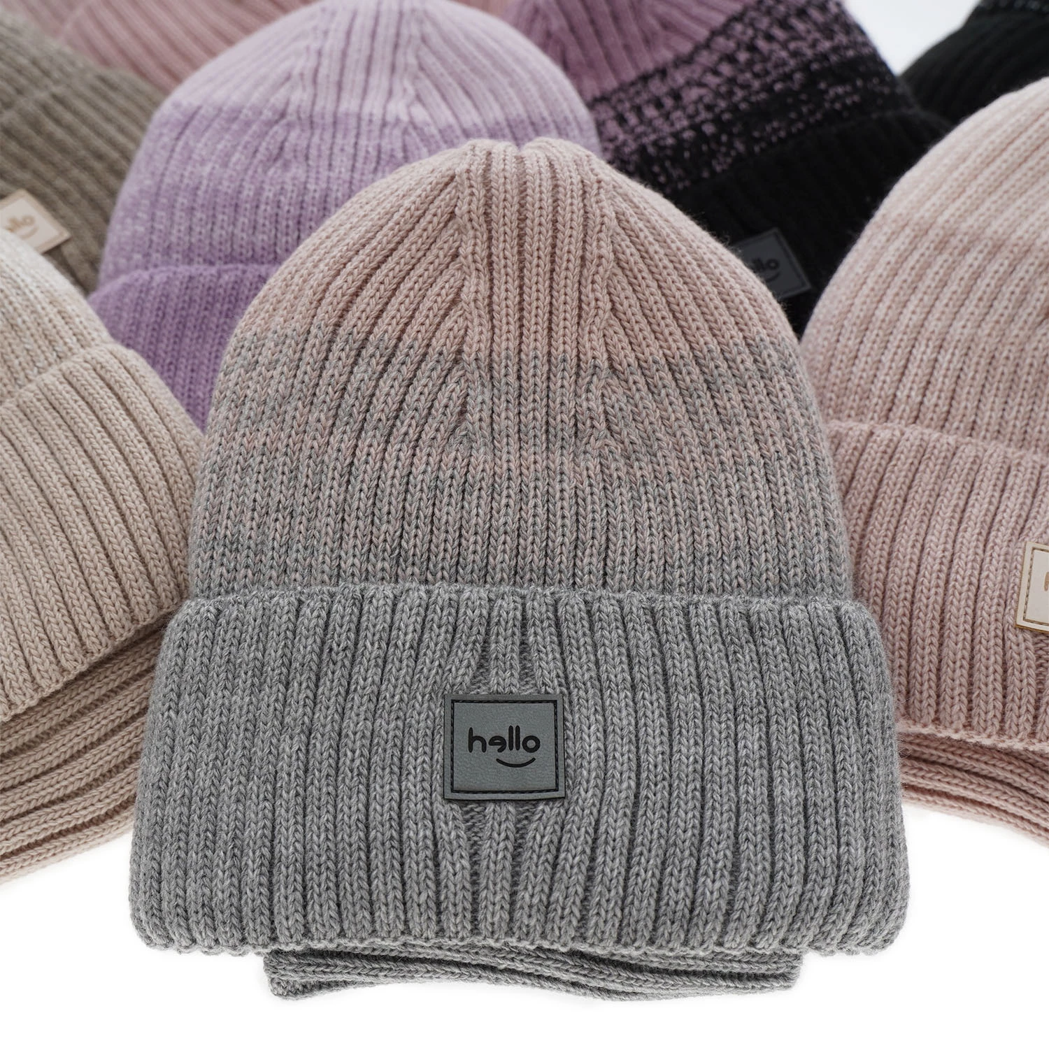 Komplet zimní dívčí: čepice a tunel růžový Tasha