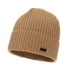 Pánská zimní čepice, camel, s merino vlnou, Jeffrey