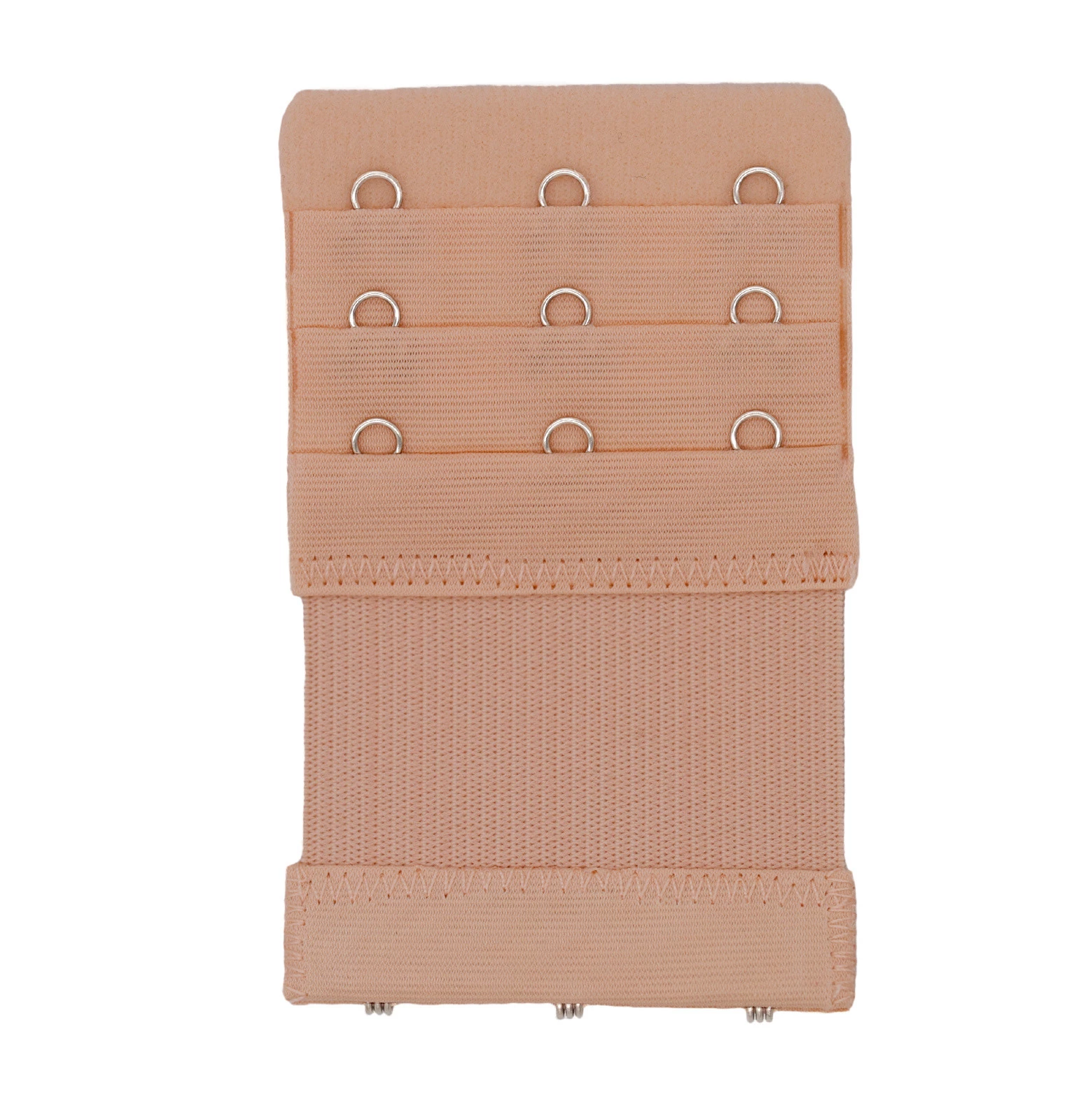 Prodloužení podprsenky se třemi řadami a gumičkou tmavě béžová