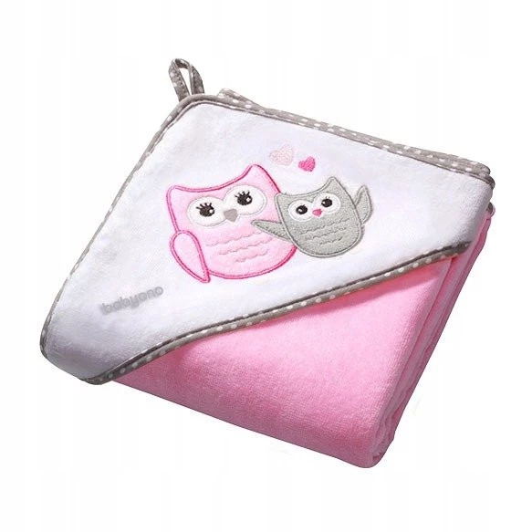 Koupací návlek Babyono - růžový 100x100