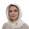 Kukla zimní dámská, krémová, s merino vlnou, Elizabeth