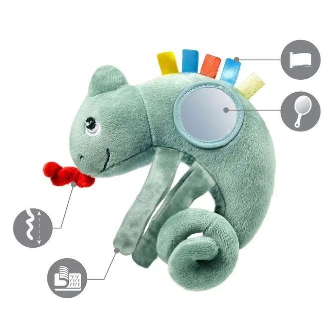 Přívěsek na kočárek Babyono - Gecko Gabe