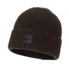 Čepice zimní pánská hnědý 100% vlněná Merino Iron