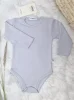 Kojenecké body s obálkou basic - růžové