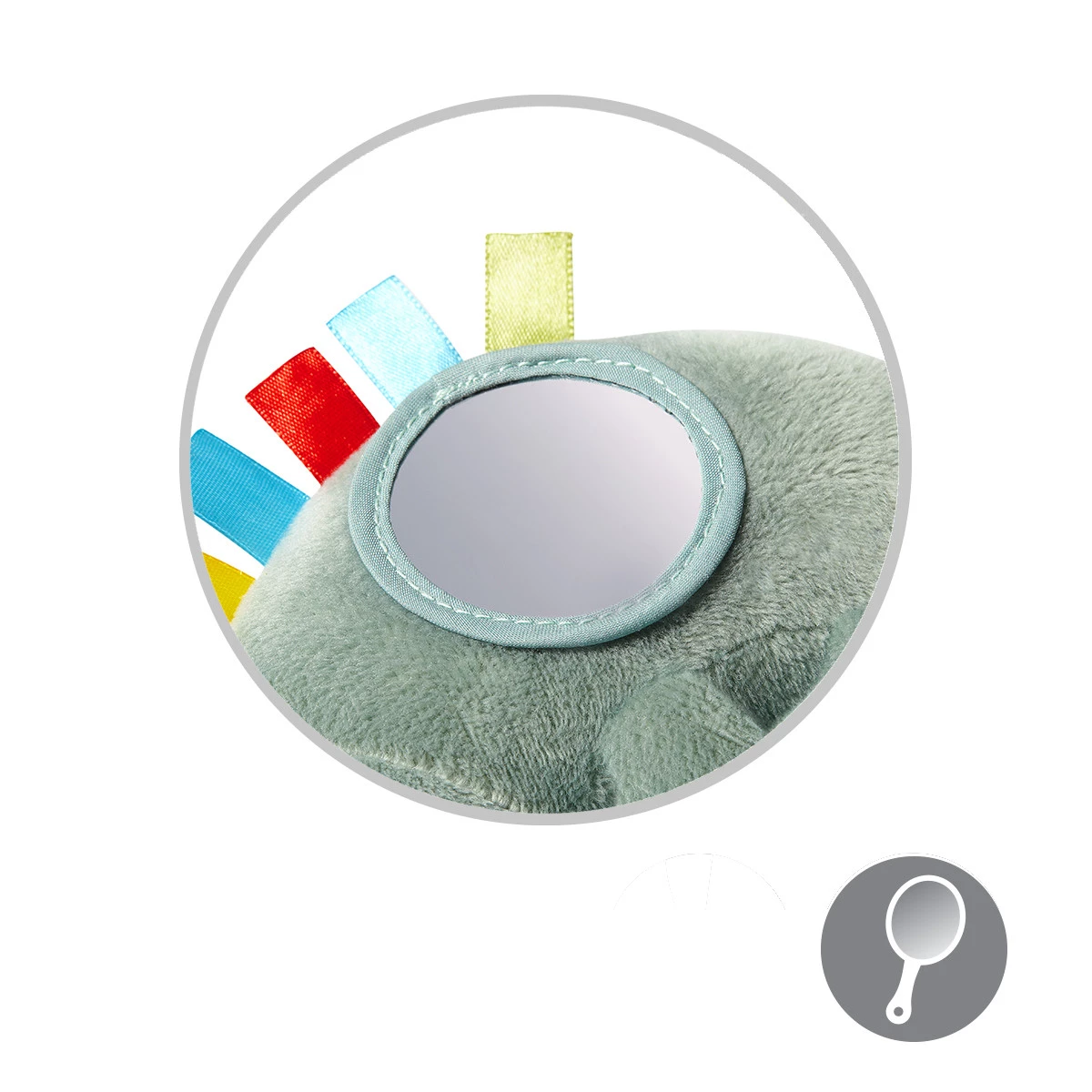 Přívěsek na kočárek Babyono - Gecko Gabe