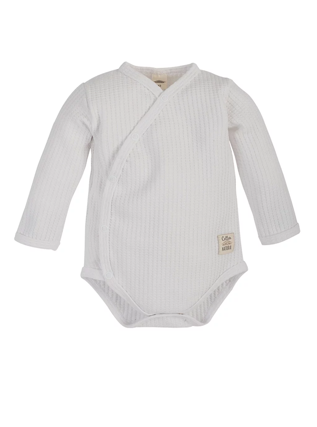 Baby Envelope Body DR Natural Waffel - White