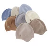 Chlapecká podzimní/jarní čepice, camel, s merino vlnou, zavazovací, Tono