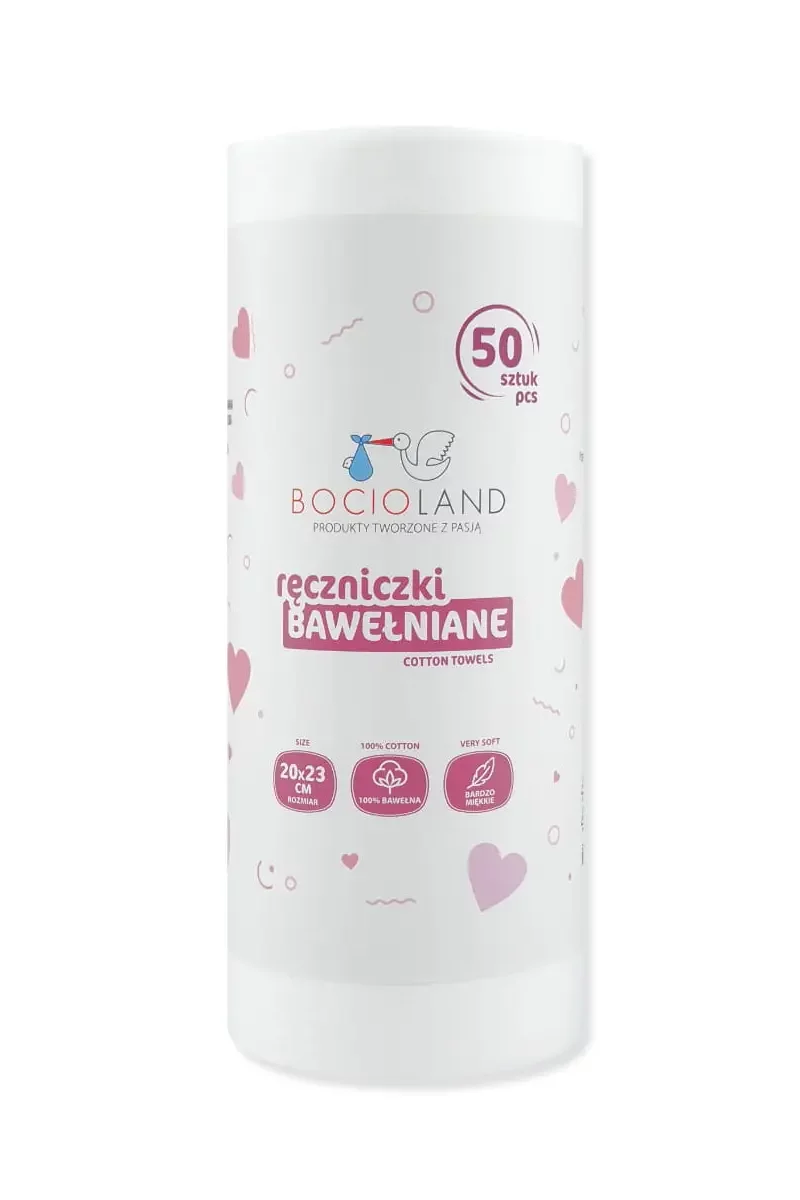 Kindii Bambusové měkké kosmetické polštářky 60 ks.