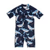  Navy Blue Whale plavky UPF50+