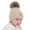 Chlapecká zimní čepice, béžová, zavazovací, 100% merino vlněná, Jergen