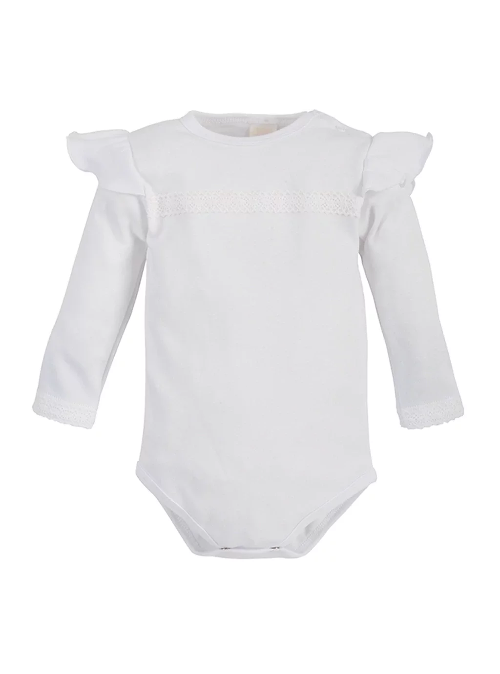 DR Bambusová mušelínová dětská košile - mléko