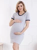 Těhotenská košile Basic - Grey
