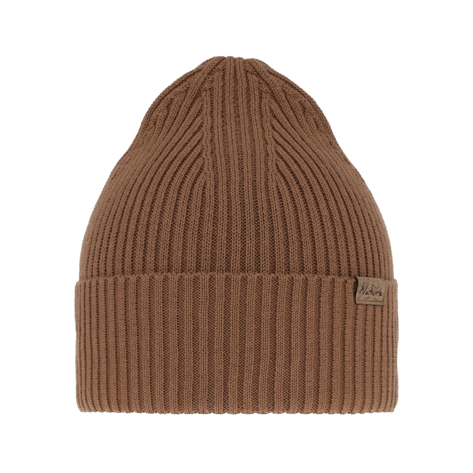 Dámská jarní/zimní čepice, s bavlnou, camel Messina