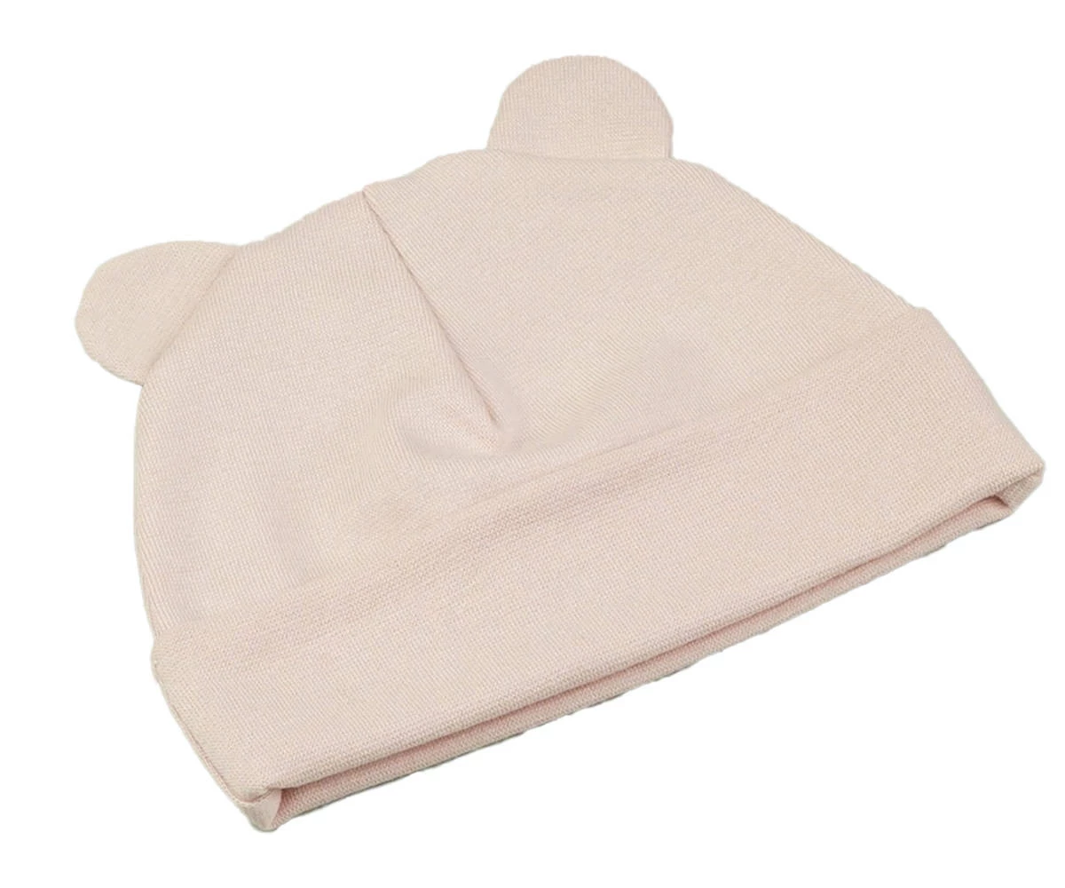 Dětská čepička Mrofi - Pudrově růžová