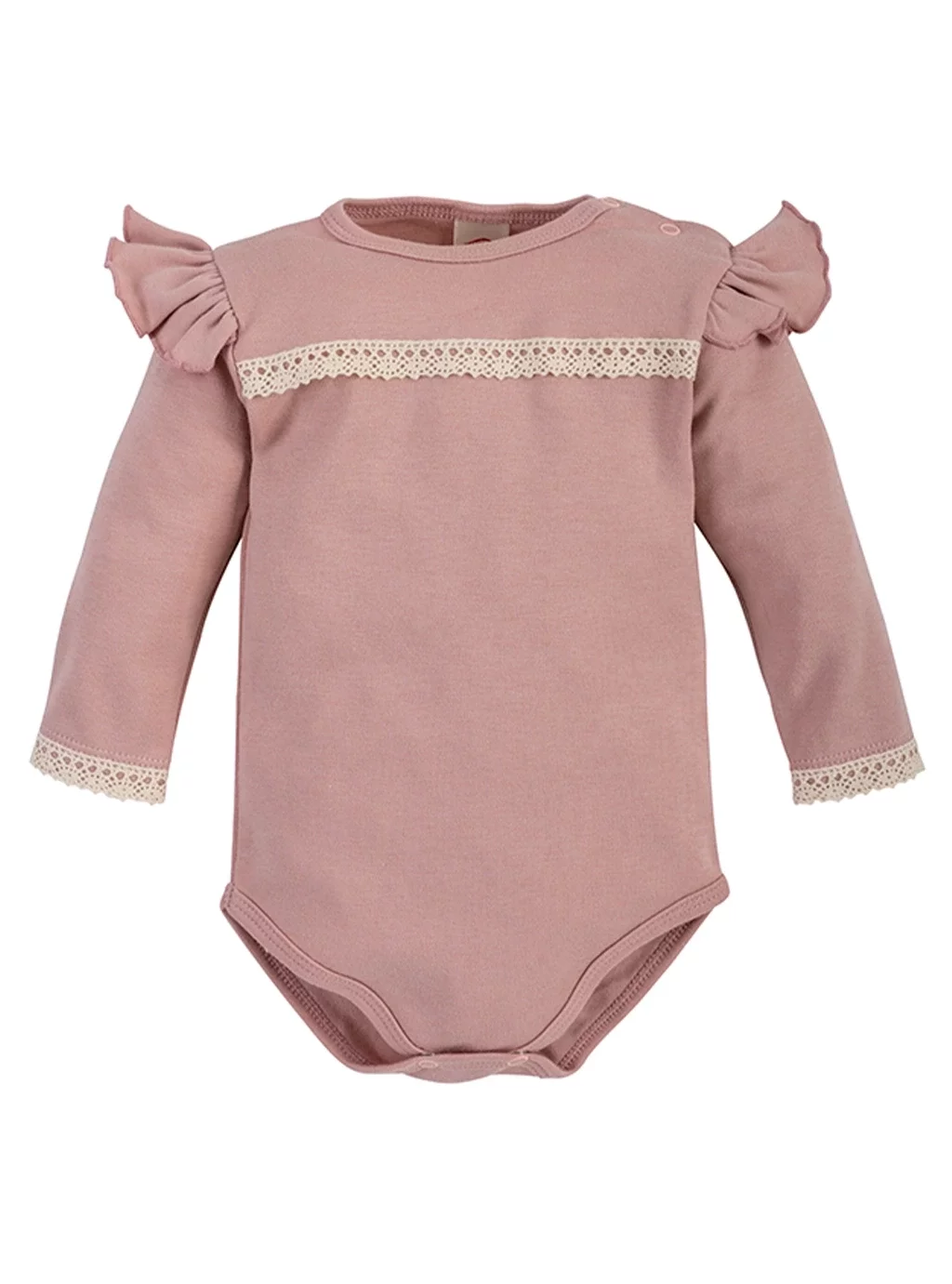 DR Bambusová mušelínová dětská košile - mléko