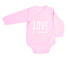  Psací kojenecké body LOVE MY DADDY - růžové