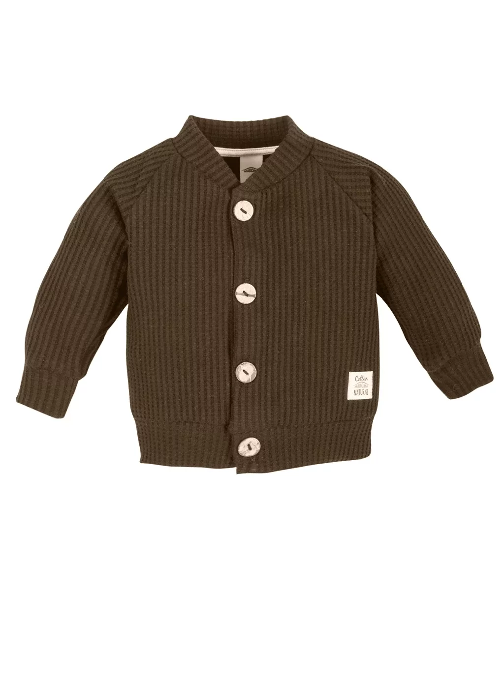 Dětská mikina Natural Waffel - Mocha