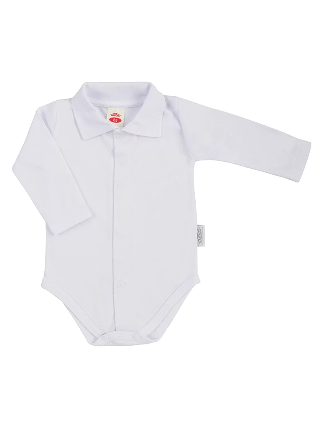 DR Bambusová mušelínová dětská košile - mléko