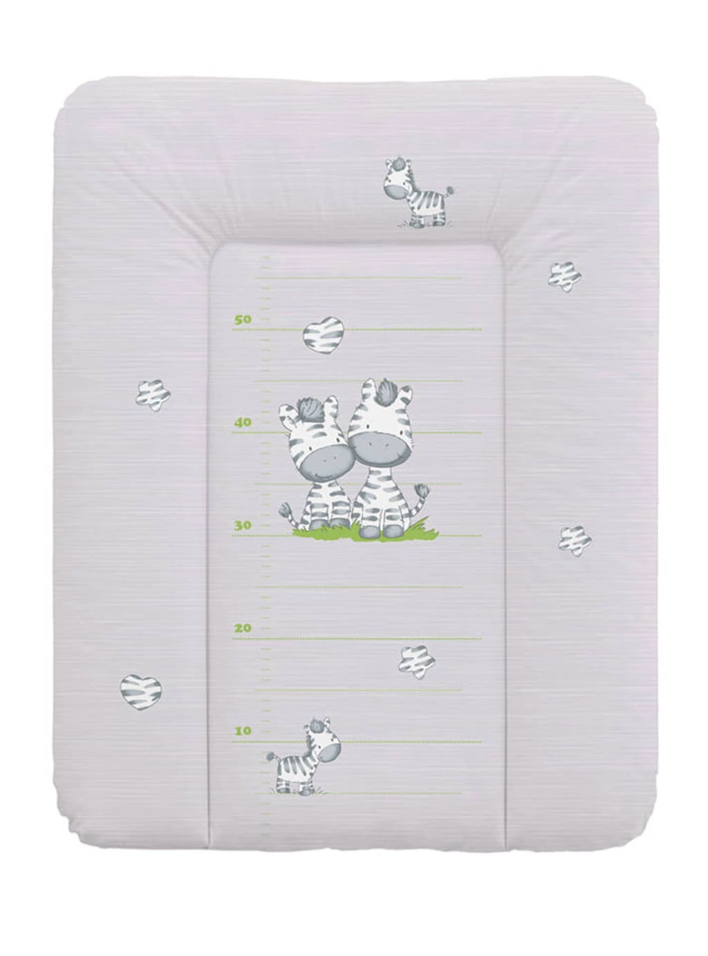 Přebalovací pult Ceba Baby Soft - Zebra šedá