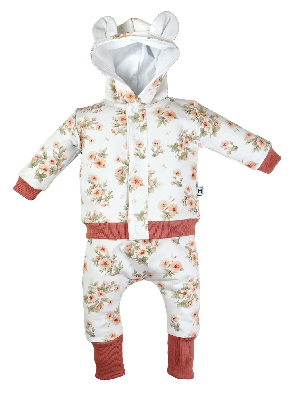 Tepláková souprava s kapucí - Wild Flowers