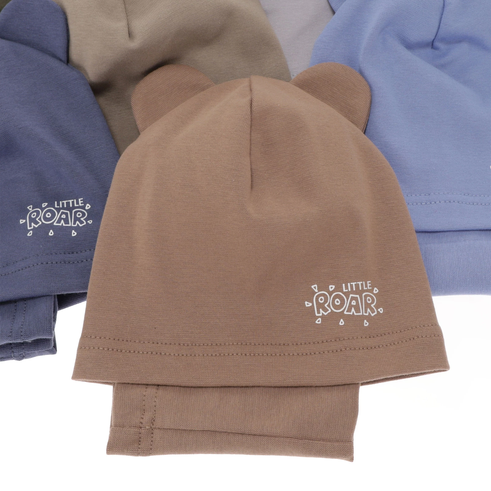 Komplet podzimní/jarní chlapecký: čepice a tunel modrý Cymes