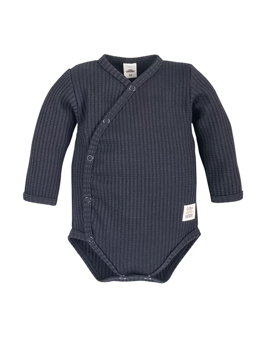 Obálka dětského body DR Natural Waffel - Černá