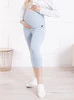 Těhotenské legíny Fishnets - Baby Blue