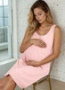 Těhotenská košilka Sofia - Dirty pink