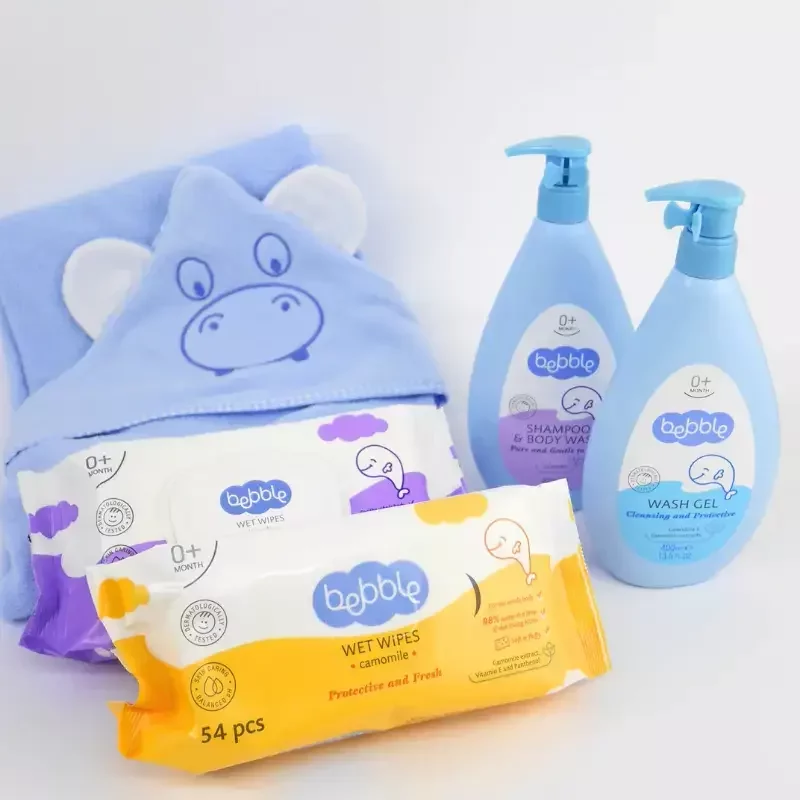 Bebble Ubrousky Vlhčené Heřmánkové 54ks