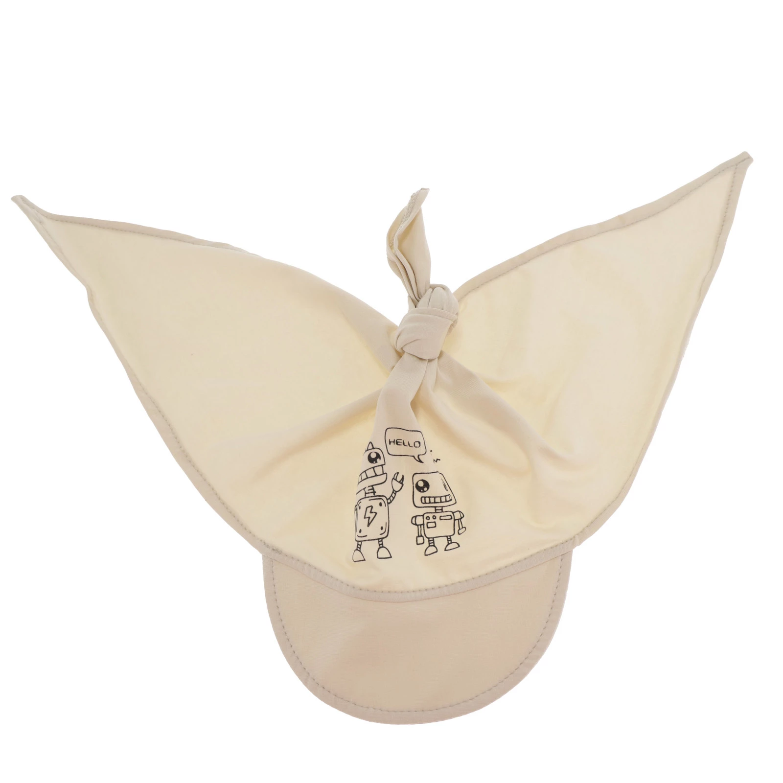 Bavlnená čiapka so štítkom letní pre chlapcov béžový Robik