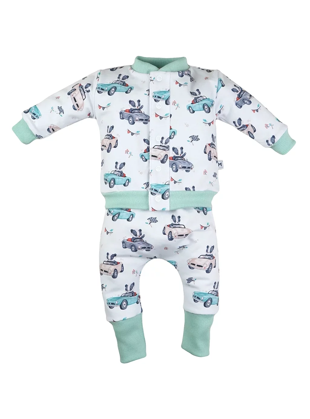 Tepláková souprava se stojáčkem - Retro Badger