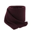 Šála zimní dámská, burgundový, 100% merino vlněná, Jessica