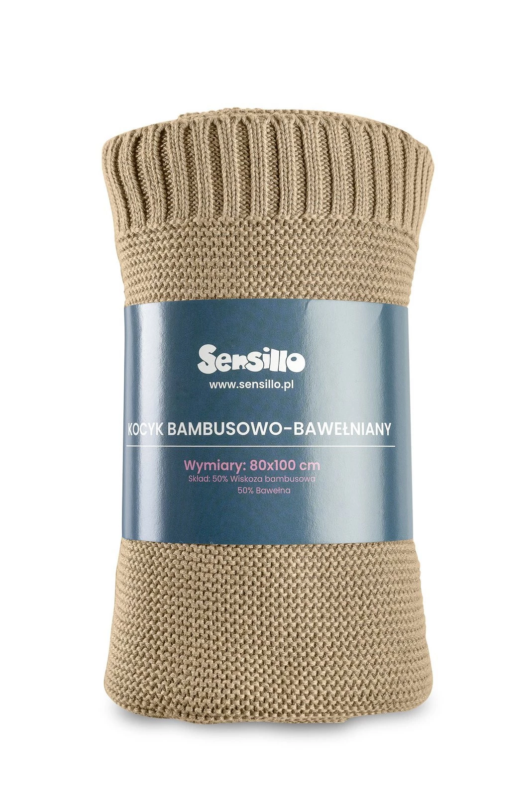 Sensillo Bambusovo-bavlněná přikrývka - Béžová