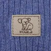 Komplet zimní chlapecký: čepice a tunel, modrý, 100% merino vlněný, podšitý bavlnou, Snorin