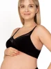 Kojící podprsenka Mama Allday Černá