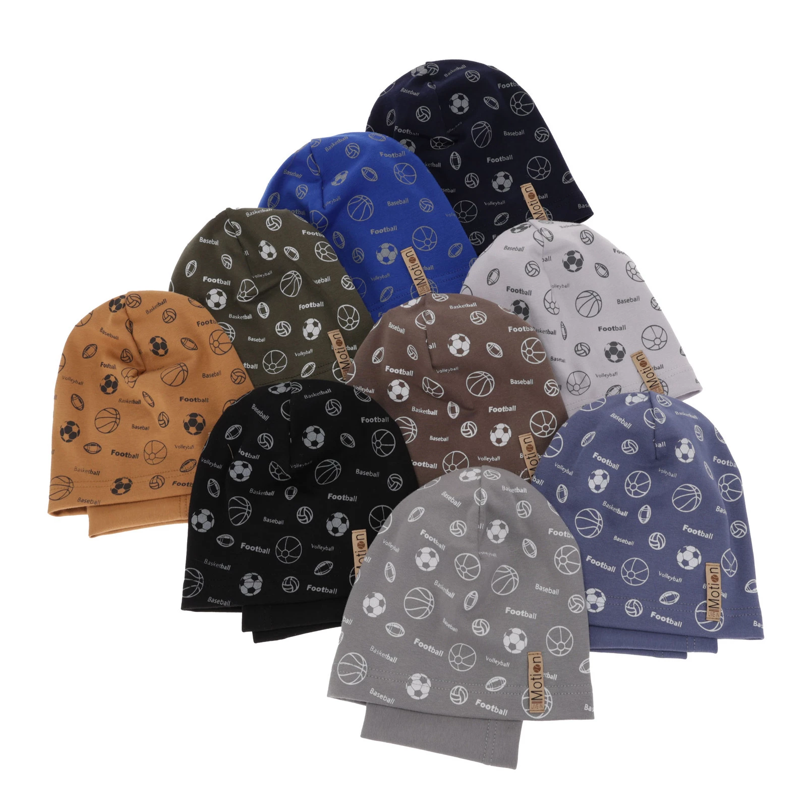 Komplet podzimní/jarní chlapecký: čepice a tunel černý Paolo