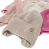 Dívčí zimní, podzimní, jarní čepice, růžová, 100% merino vlněná, zavazovací, Bafra